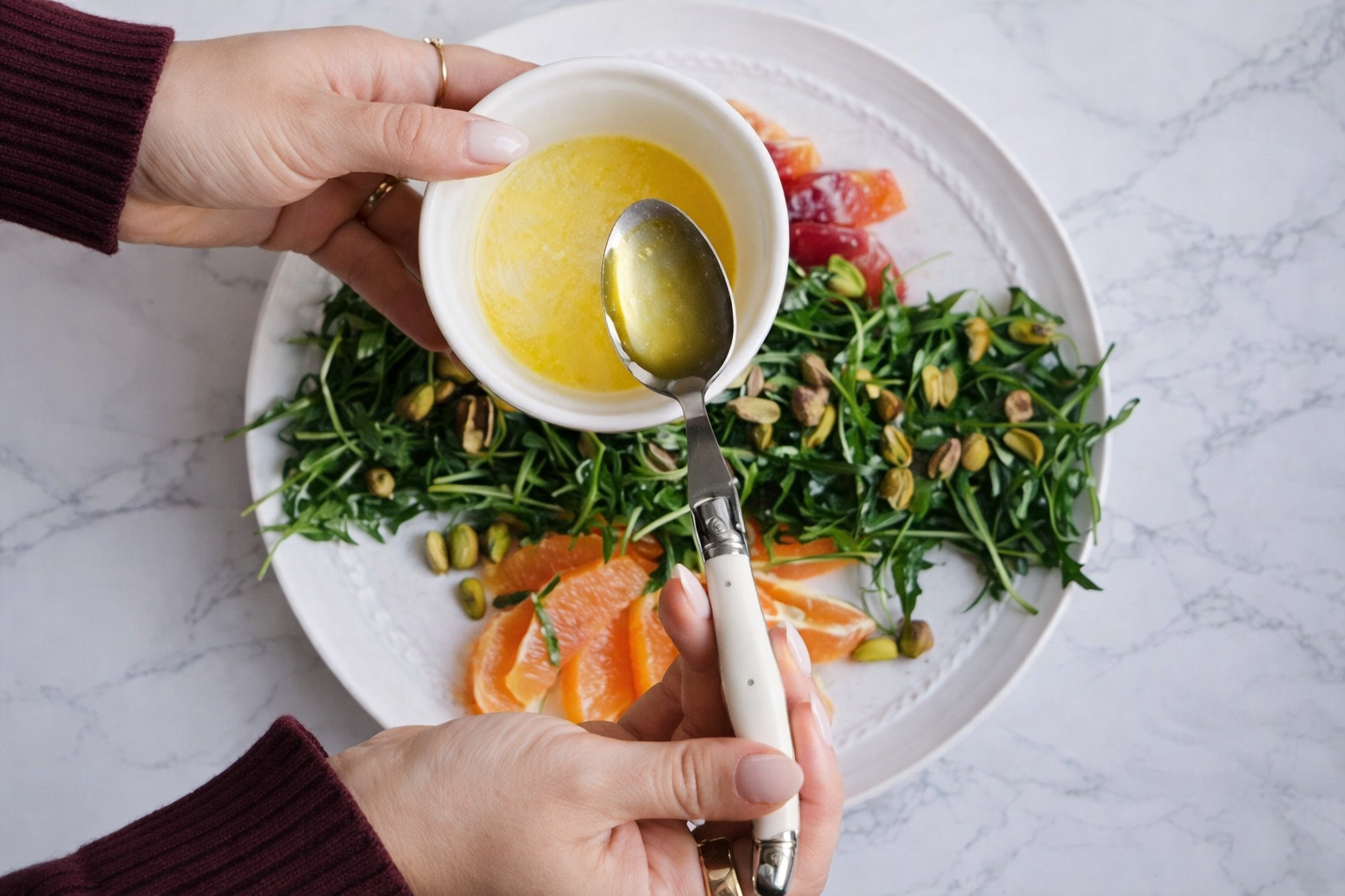 Ginger-Glazed Winter Citrus Salad