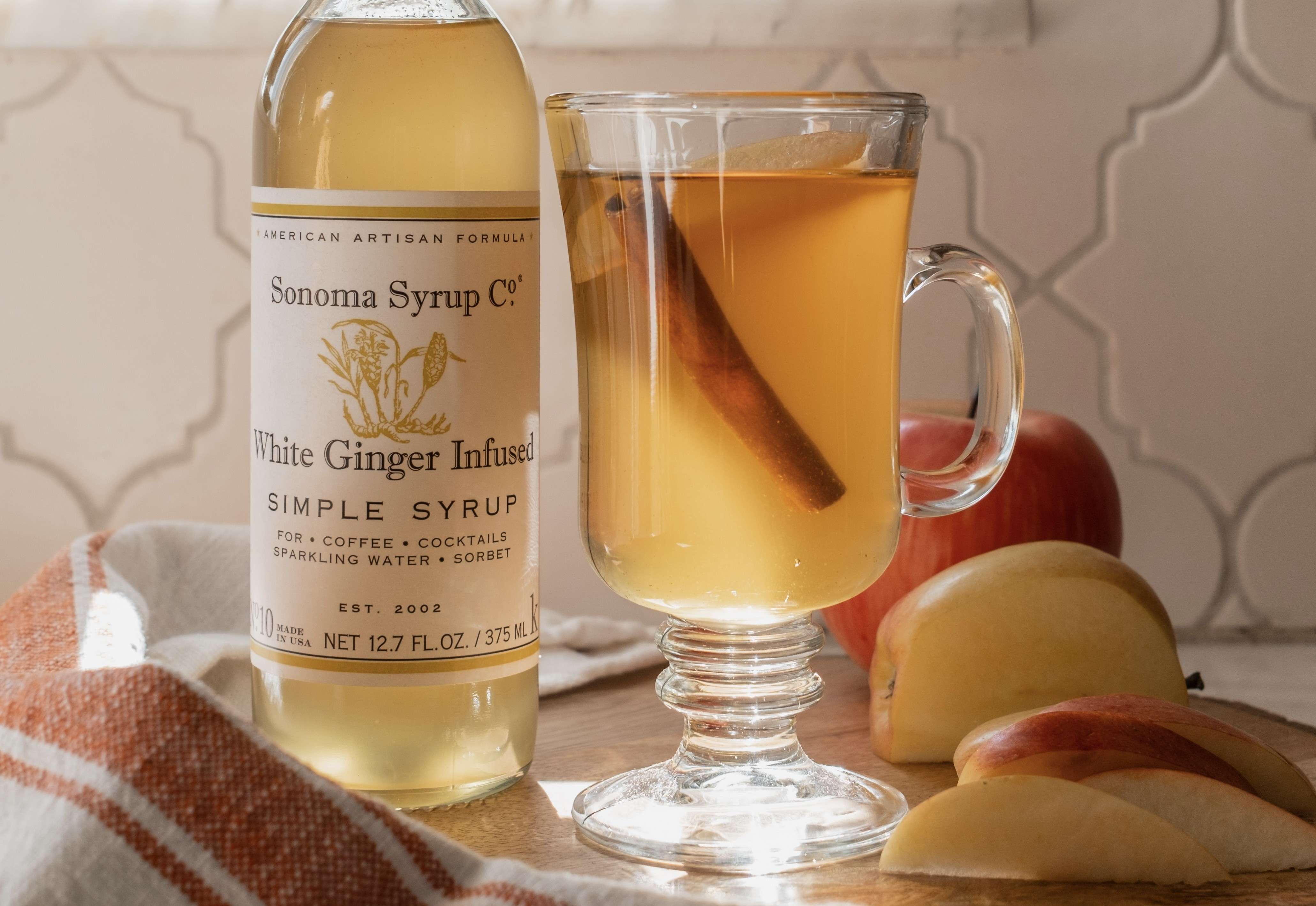 Apple Ginger Hot Toddy - Sonoma Syrup Co.