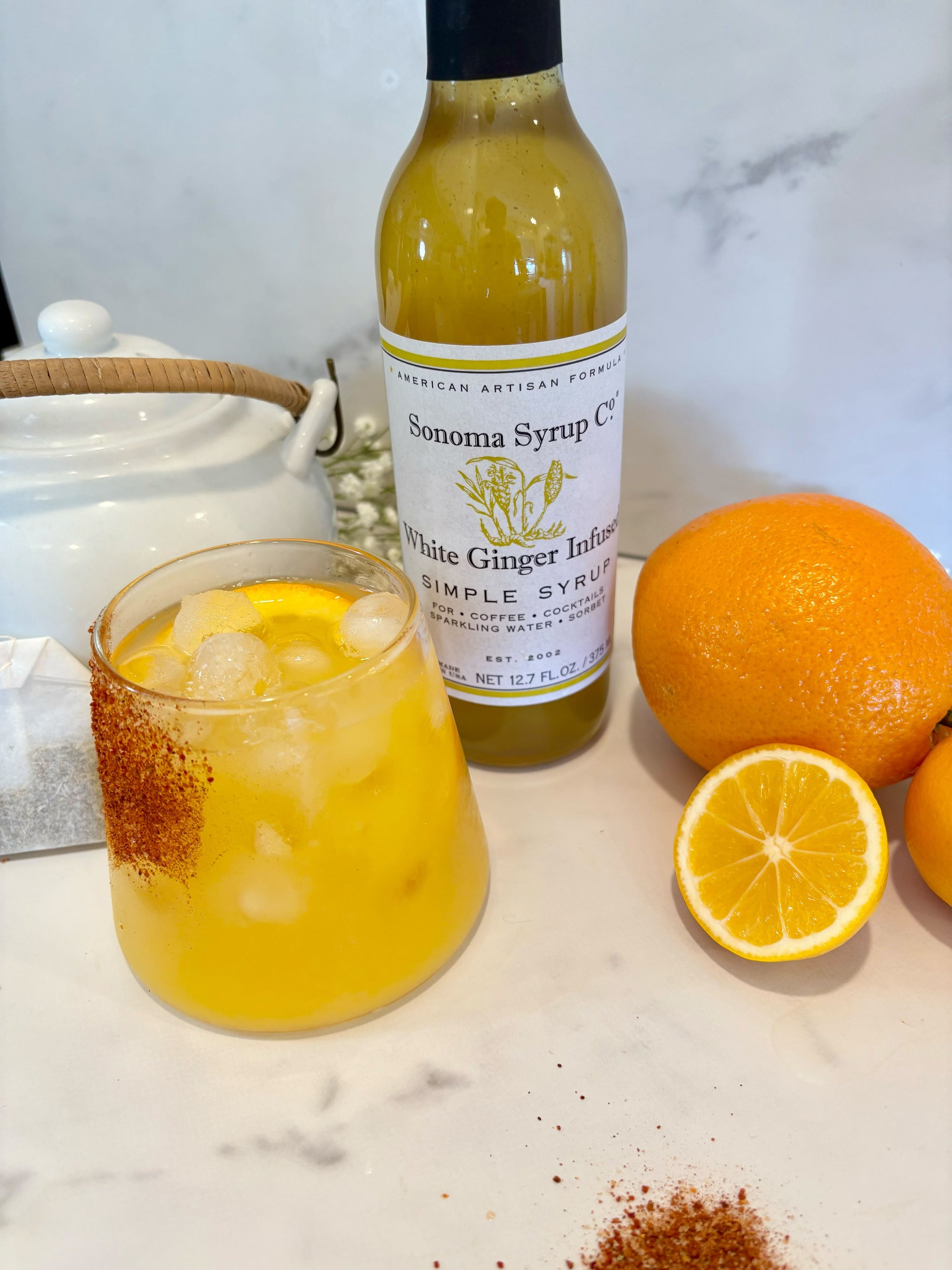 Chamomile Citrus Mocktail⁠