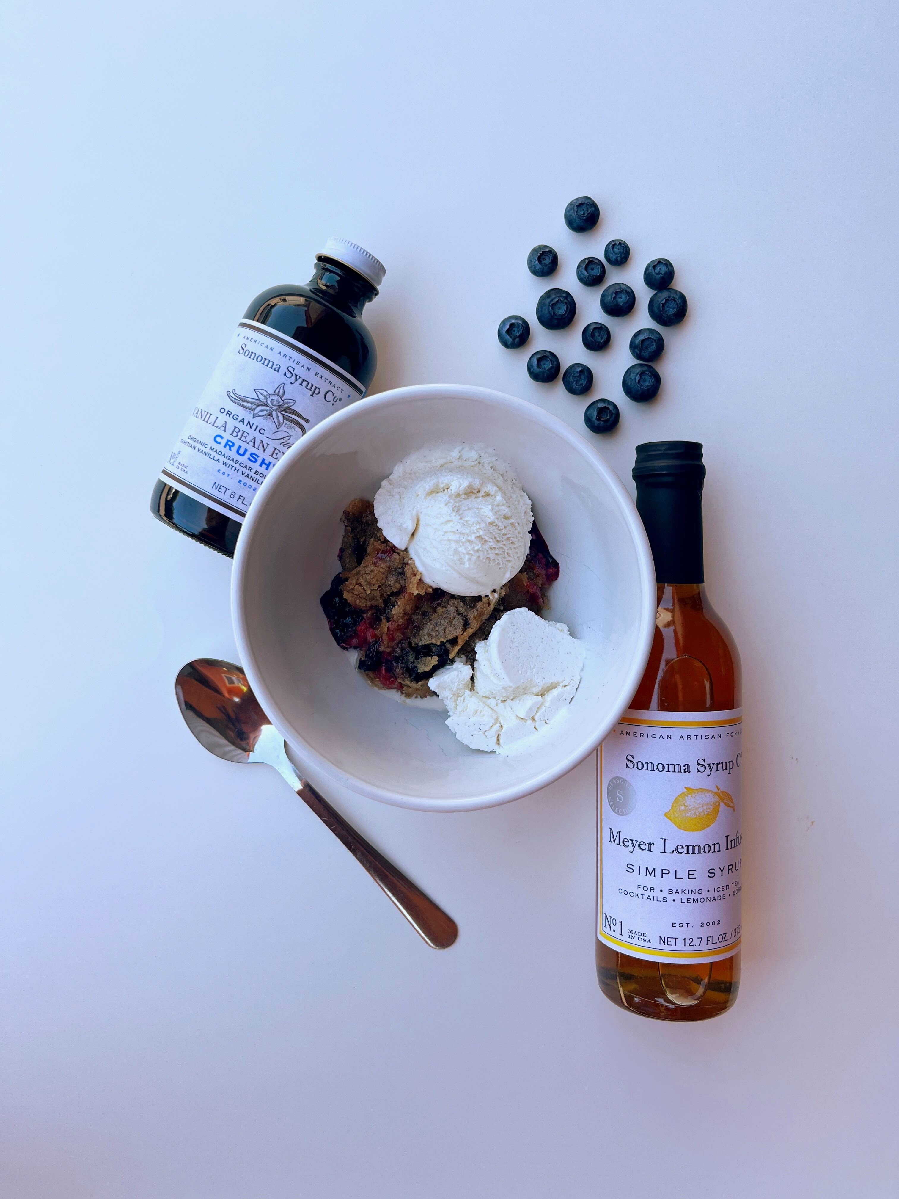 Mixed Berry Cobbler - Sonoma Syrup Co.