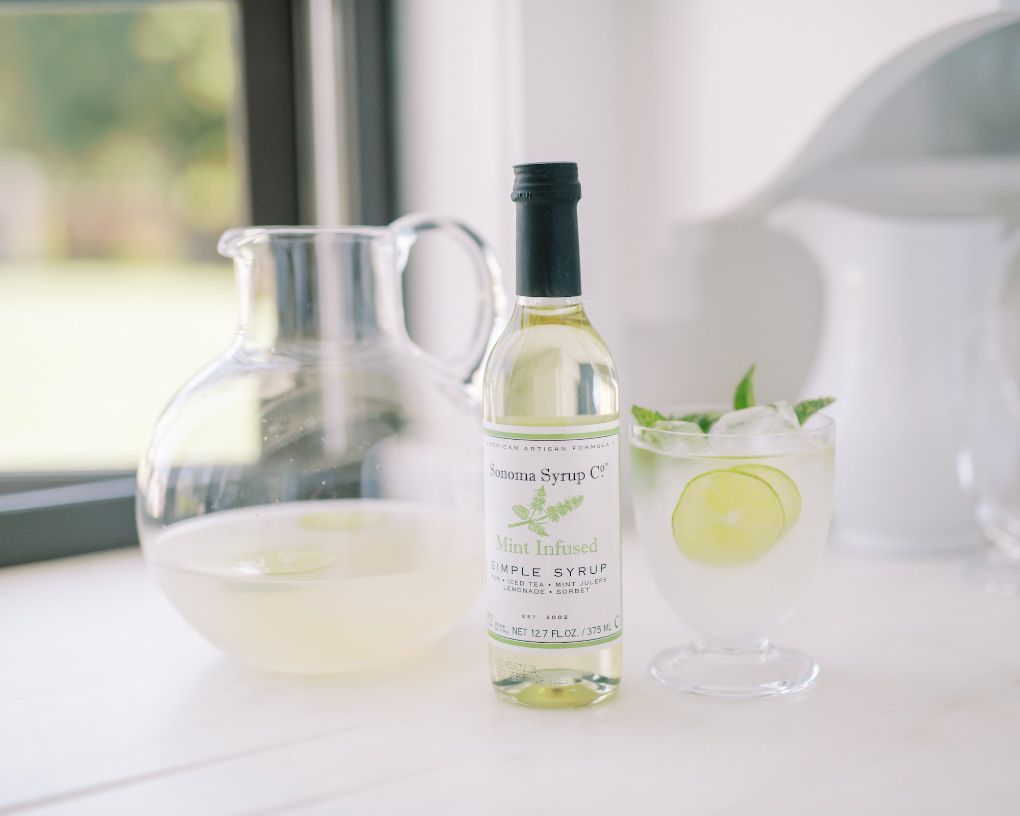 Vanilla Bean Mint Lemonade - Sonoma Syrup Co.