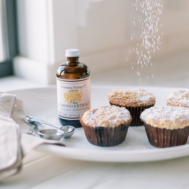 Pure Almond Extract with Almond Muffins recipe