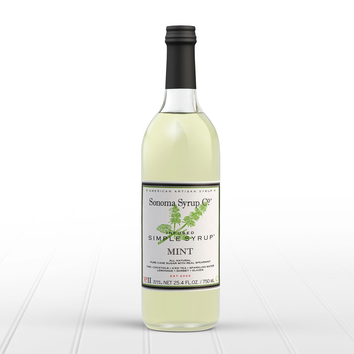 No. 2 Mint Infused Simple Syrup - Sonoma Syrup Co.