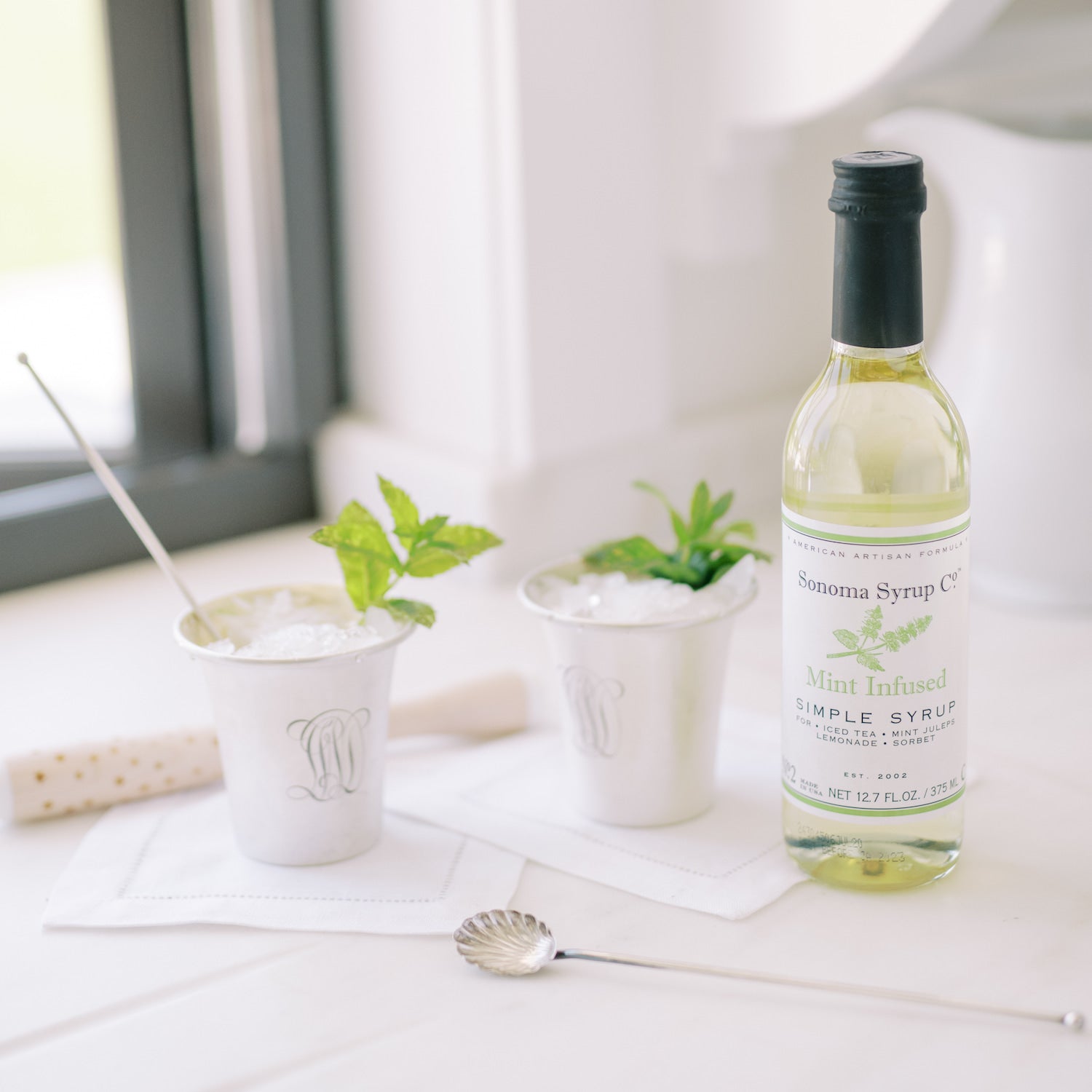 No. 2 Mint Infused Simple Syrup - Sonoma Syrup Co.