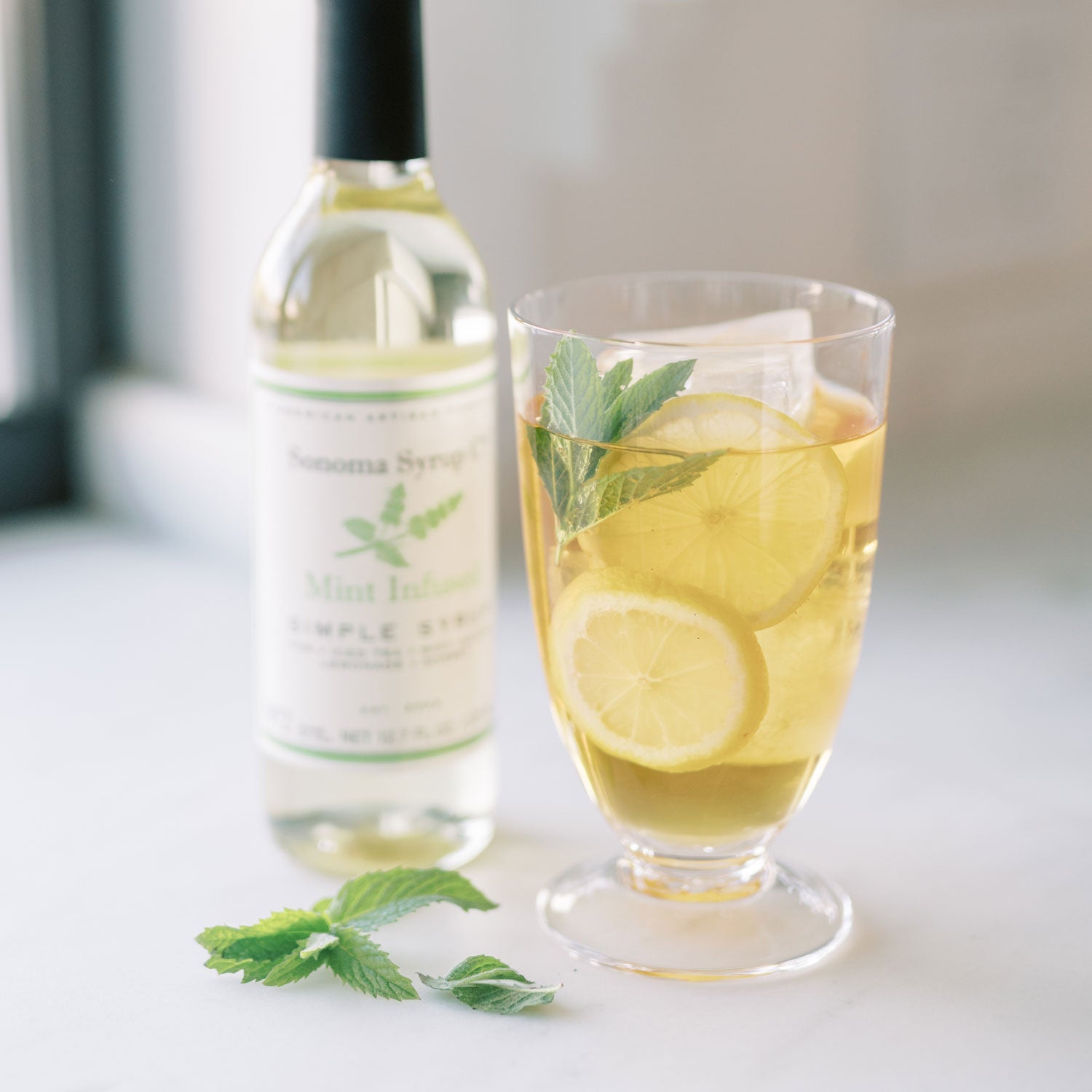 No. 2 Mint Infused Simple Syrup - Sonoma Syrup Co.
