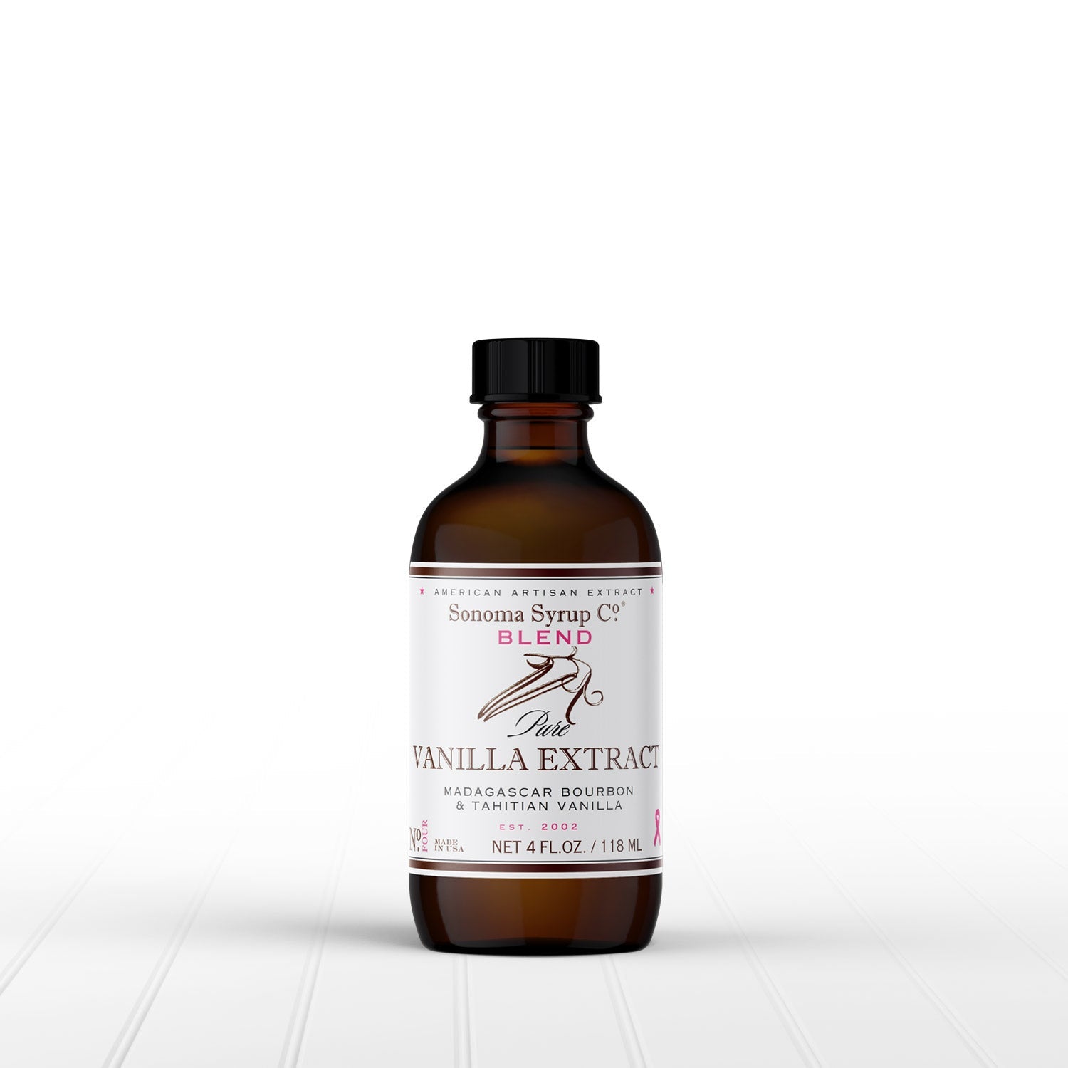 Organic Pure Vanilla Bean Extract “Blend” - Sonoma Syrup Co.