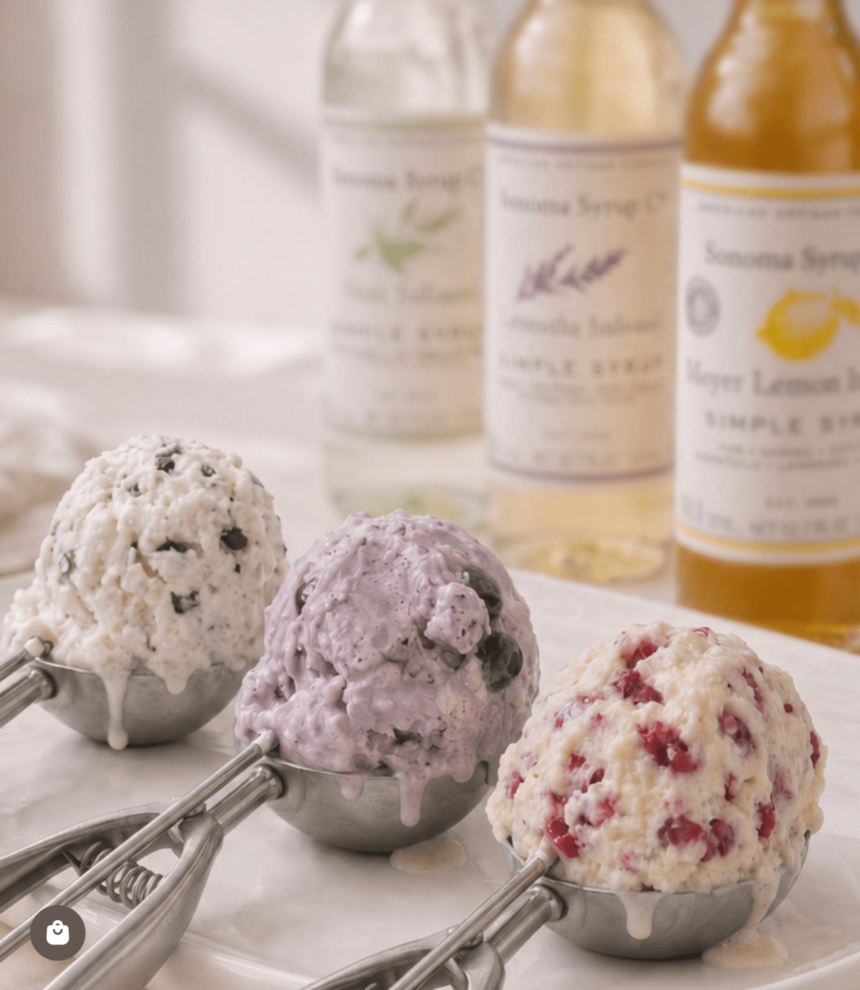 3 Homemade Ice Cream Recipes Made Better with Infused Simple Syrup - Sonoma Syrup Co.