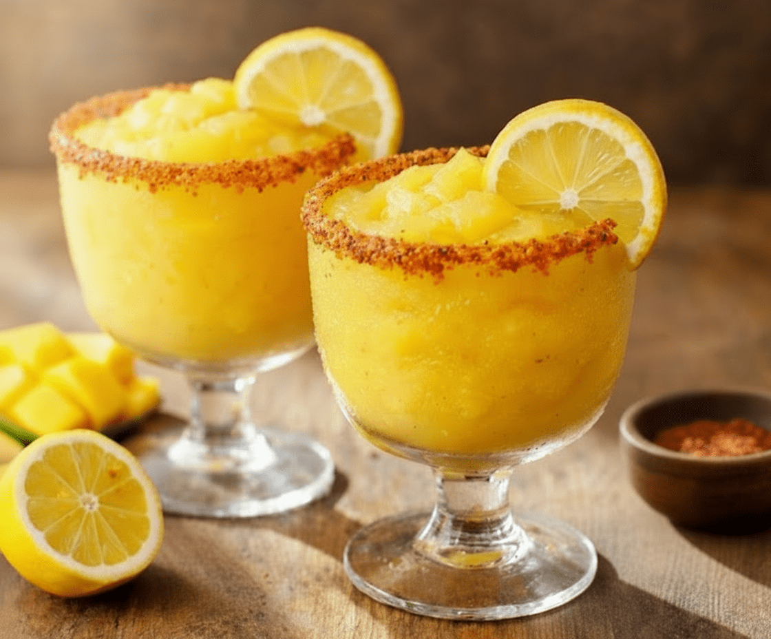 Frozen Mango Meyer Lemon Margarita - Sonoma Syrup Co.