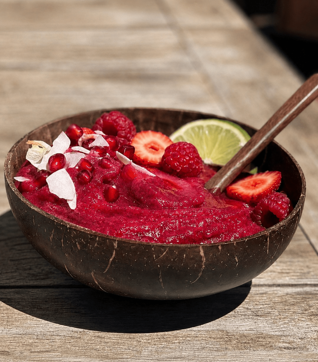 Frozen Pomegranate Daiquiri Bowl - Sonoma Syrup Co.