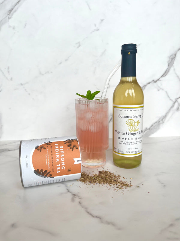 Gin Tea Mocktail - Sonoma Syrup Co.