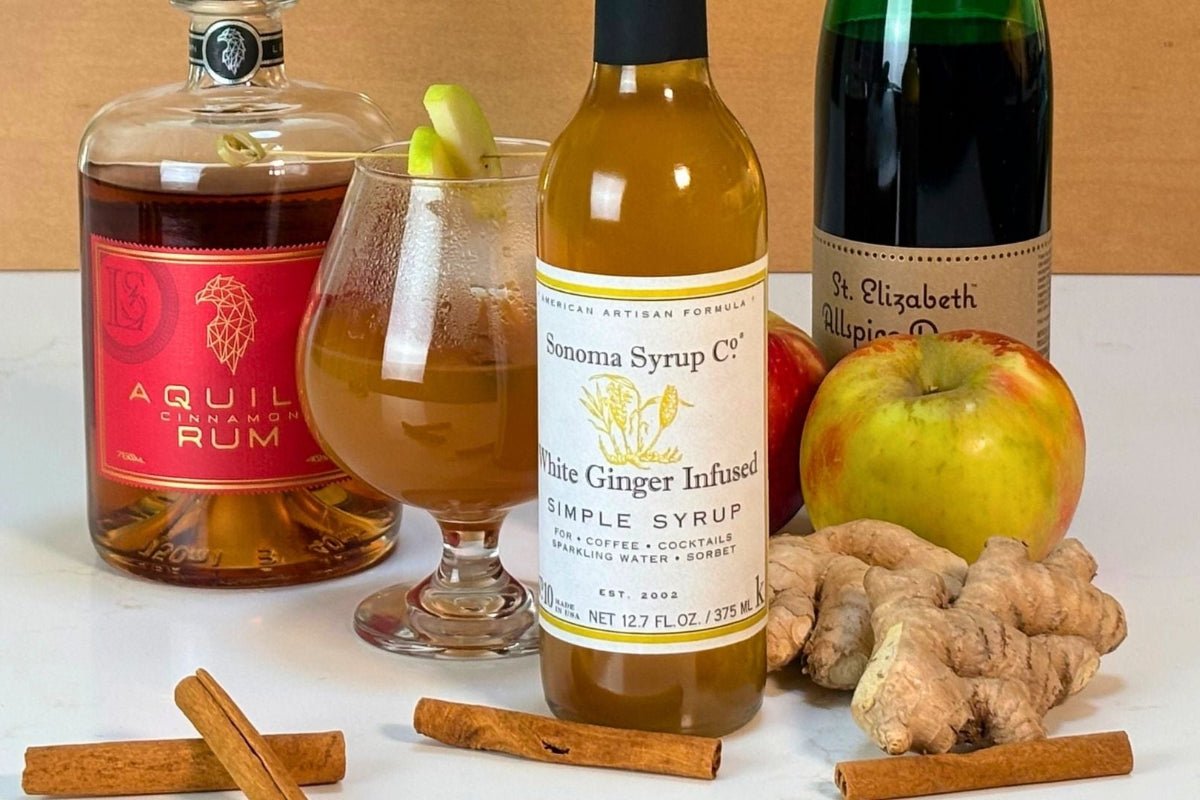 Ginger Cinnamon Hot Cider - Sonoma Syrup Co.