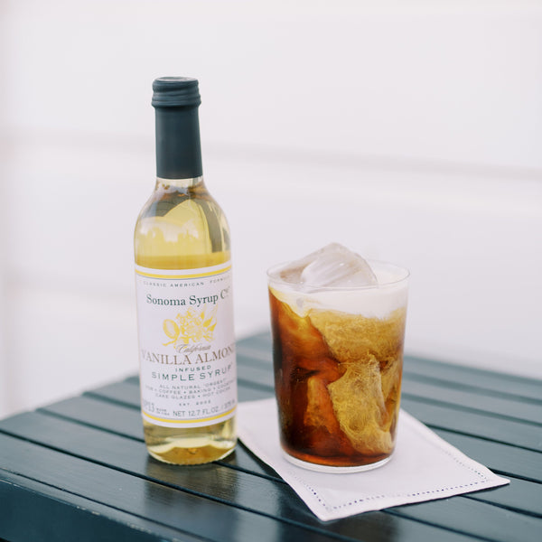 Iced Almond Latte - Sonoma Syrup Co.