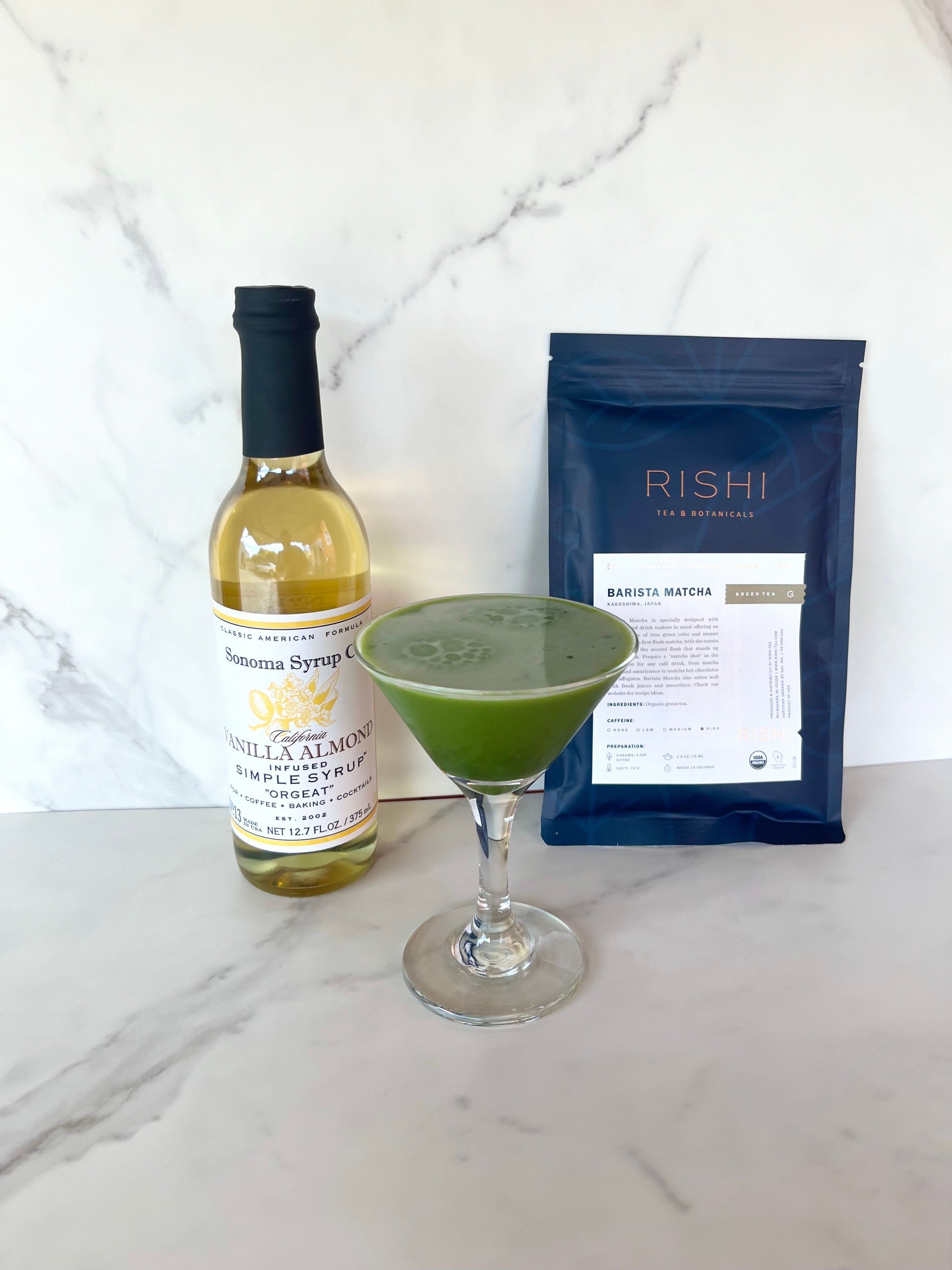 Matcha Martini - Sonoma Syrup Co.