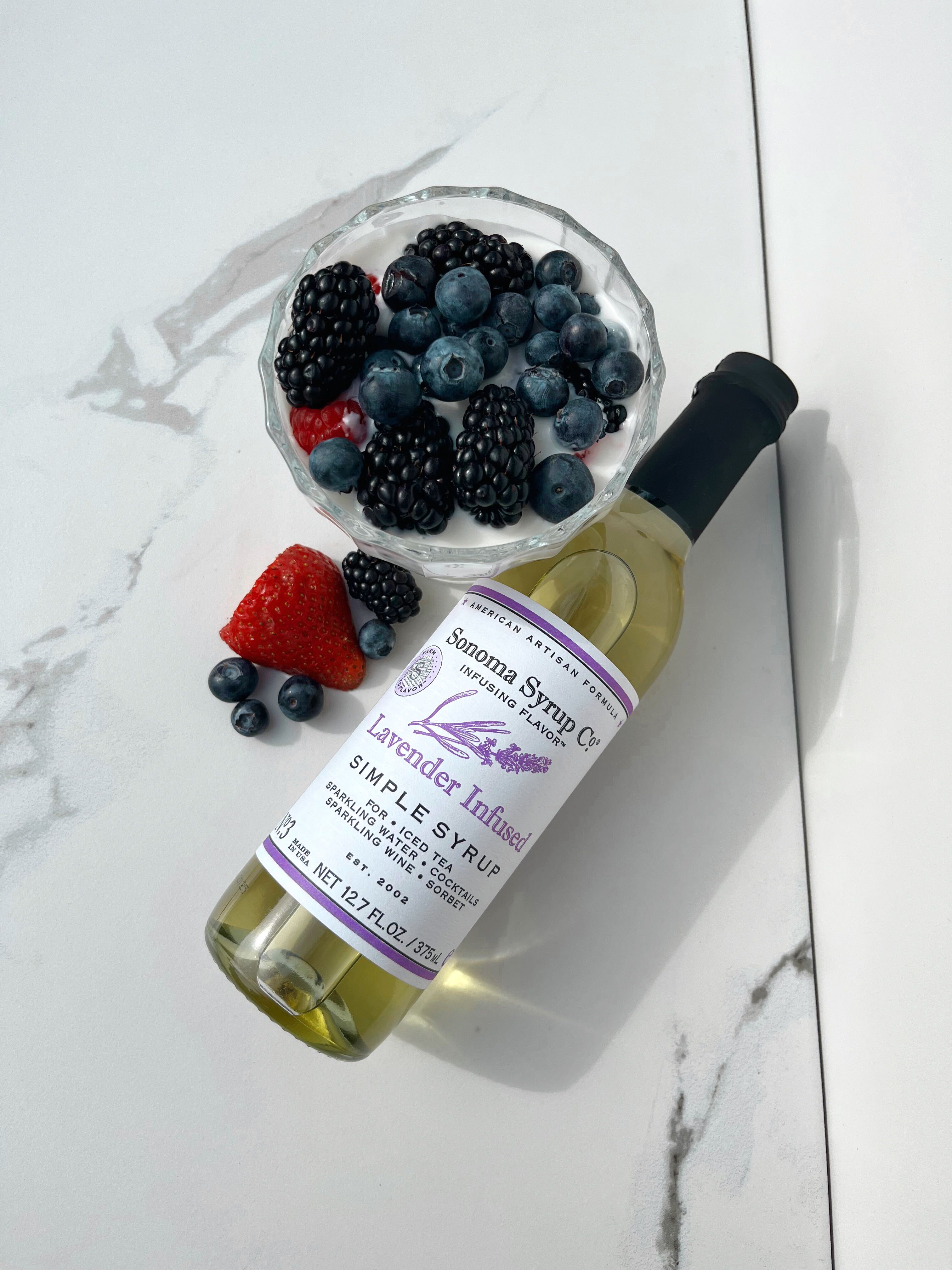 Red, White, and Blue Parfait - Sonoma Syrup Co.