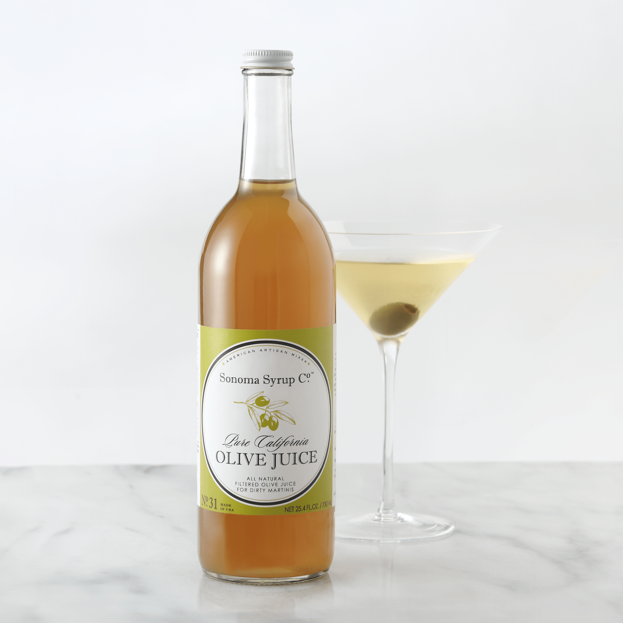 Sonoma Dirty Martini - Sonoma Syrup Co.