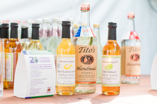 Sonoma International Film Festival with Sonoma Syrup and Tito’s Vodka - Sonoma Syrup Co.