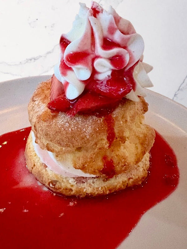 Strawberry Lime Shortcakes - Sonoma Syrup Co.