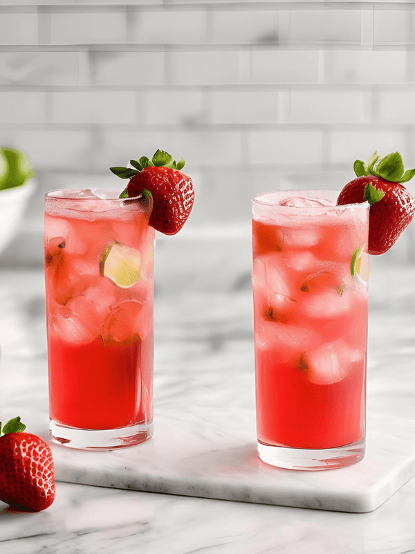 Strawberry Limeade - Sonoma Syrup Co.