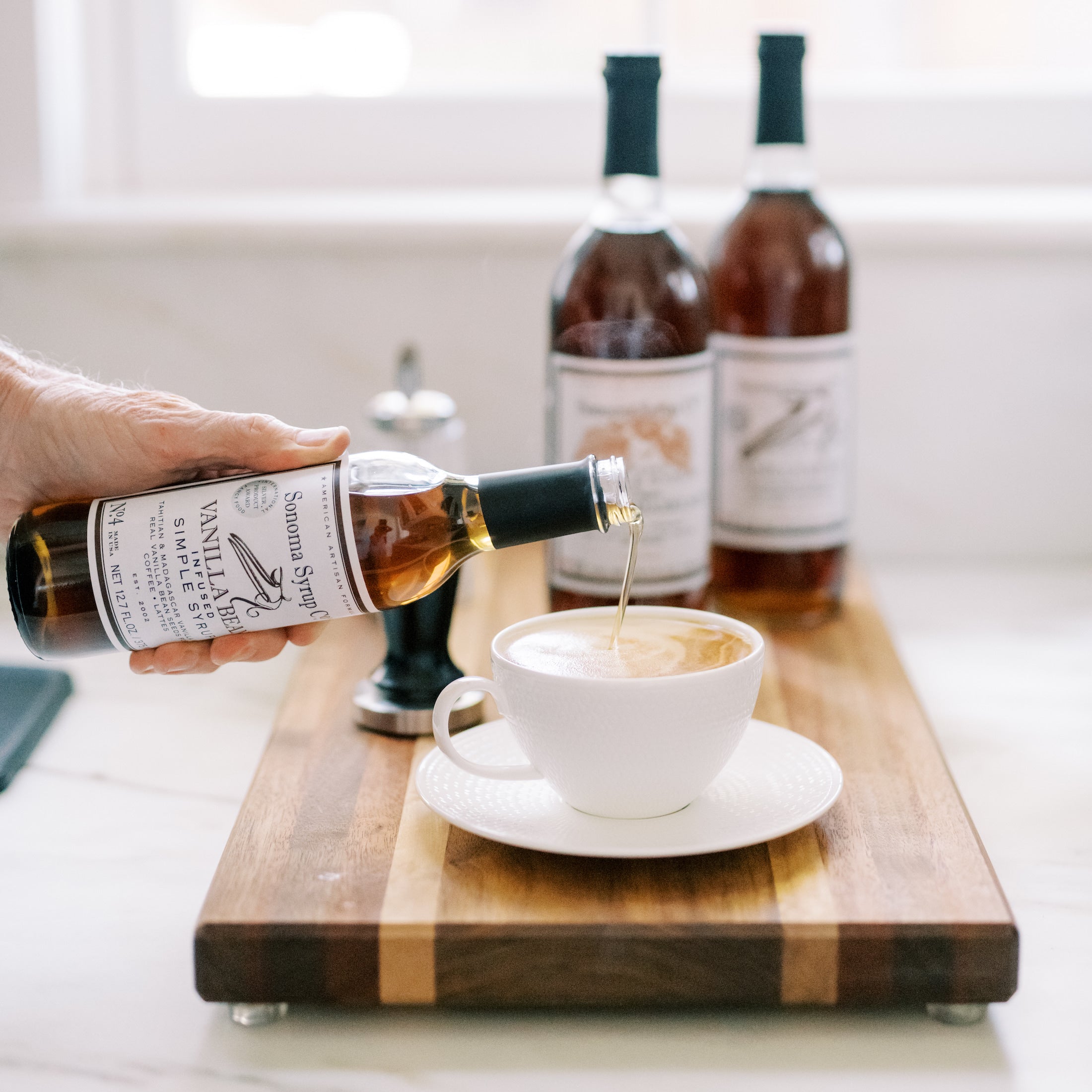 Vanilla Bean Caffé Latte - Sonoma Syrup Co.