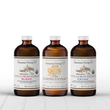 Collection of Organic Vanilla Bean Extracts and Almond Extract
