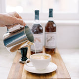 Vanilla Hazelnut Morning Latte with Foam Milk