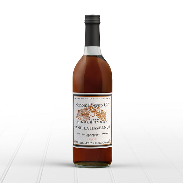 No. 12 Hazelnut Infused Simple Syrup - Sonoma Syrup Co.