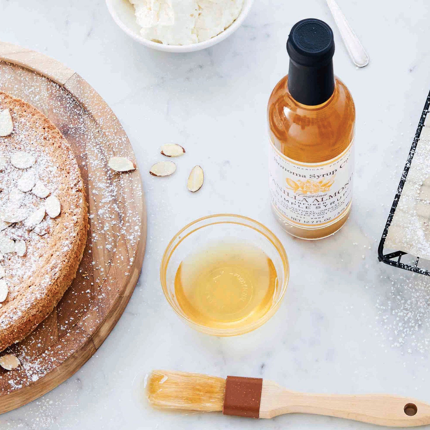 No. 13 Almond (Orgeat) Infused Simple Syrup - Sonoma Syrup Co.