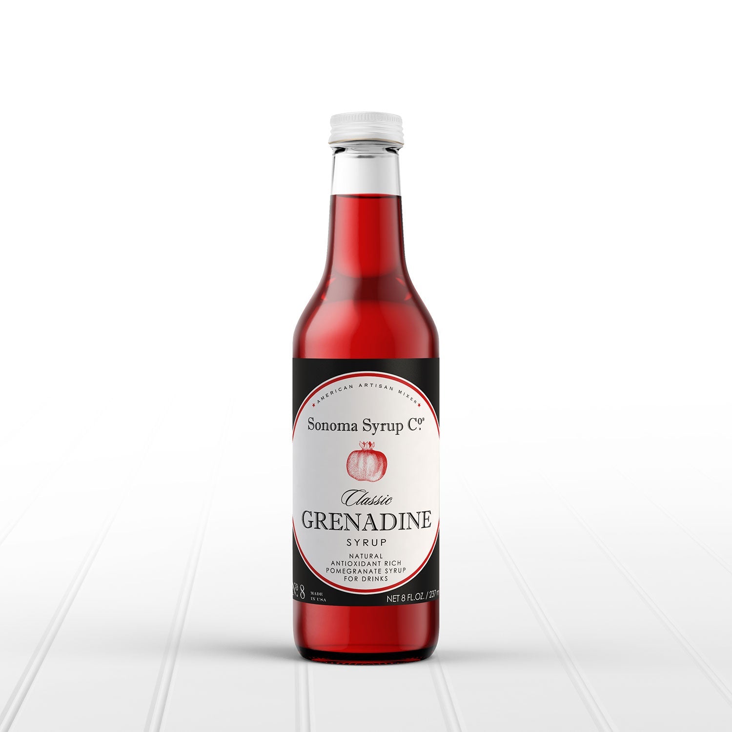 No. 28 Classic Grenadine - Sonoma Syrup Co.