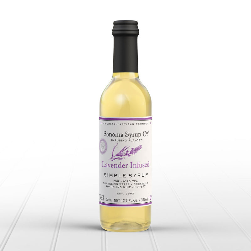 No. 3 Lavender Infused Simple Syrup - Sonoma Syrup Co.