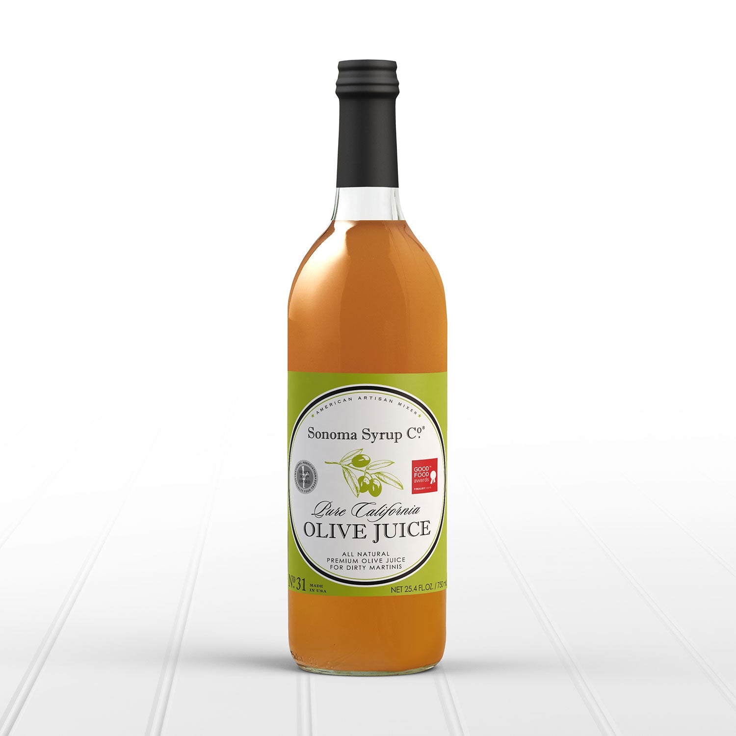 No. 31 Pure California Olive Juice - Sonoma Syrup Co.