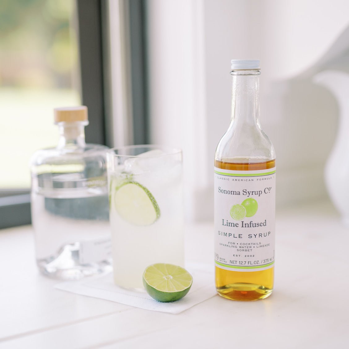 No. 9 Lime Infused Simple Syrup - Sonoma Syrup Co.