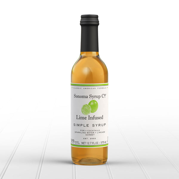 No. 9 Lime Infused Simple Syrup - Sonoma Syrup Co.