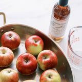 Sonoma Syrup Co. Vanilla Bean Simple Syrup with baked apples recipe